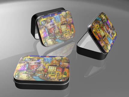 our tins